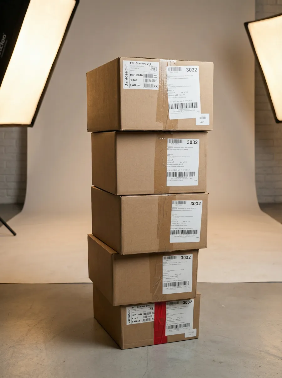 Коробки с контроллерами ECL Comfort от Danfoss