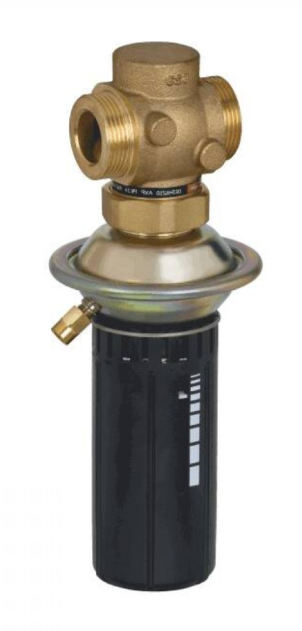 Регулятор перепада давлений Danfoss DPR Ду15 Ру16 Kvs2,5 0,05-0,5 резьбовой для установки на подающем трубопроводе