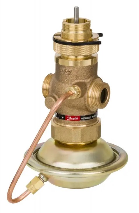 Комбинированный регулятор Danfoss AVQM Ду25/8 Pу16 резьб