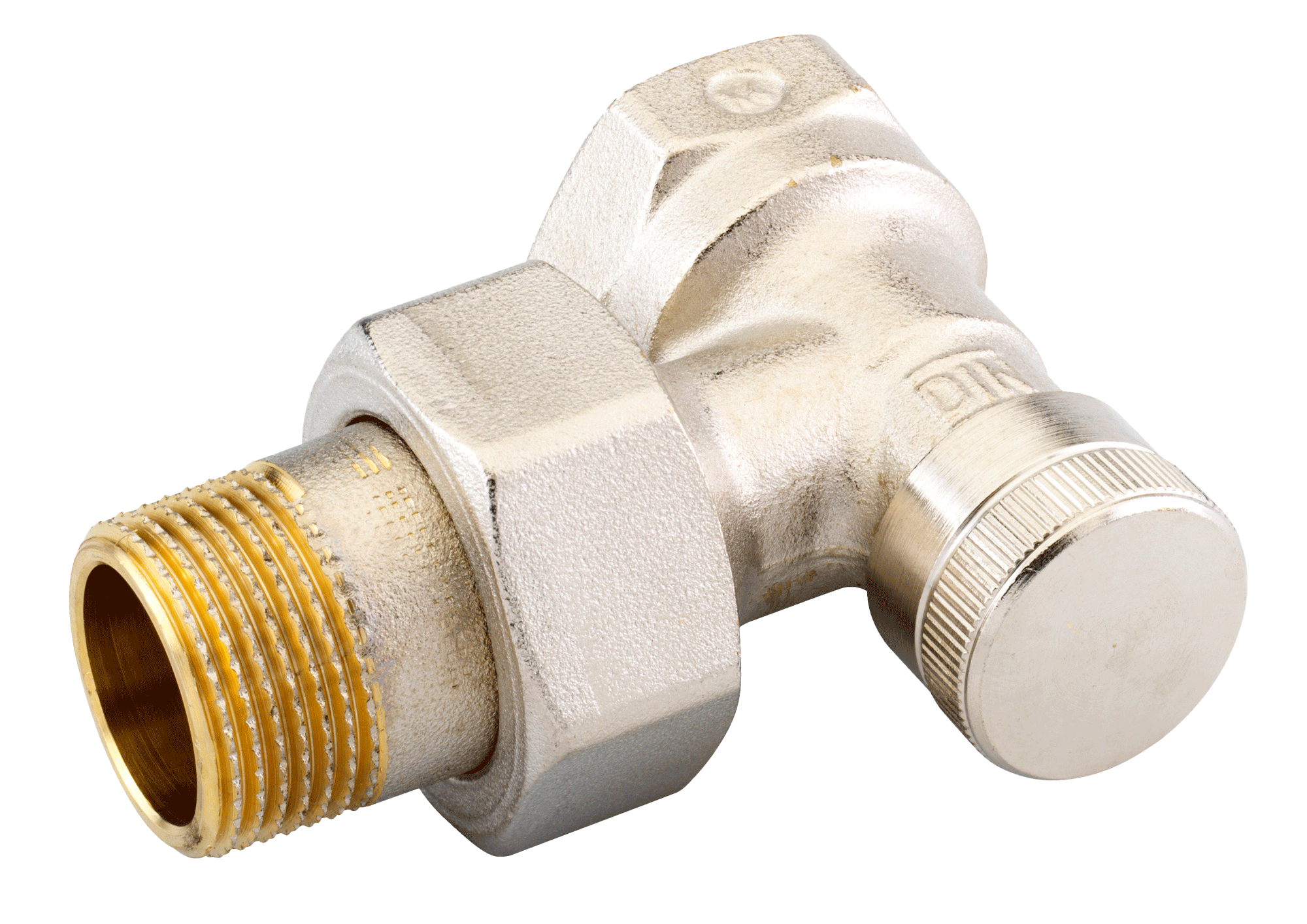 Клапан запорный Danfoss RLV Ду20 угловой