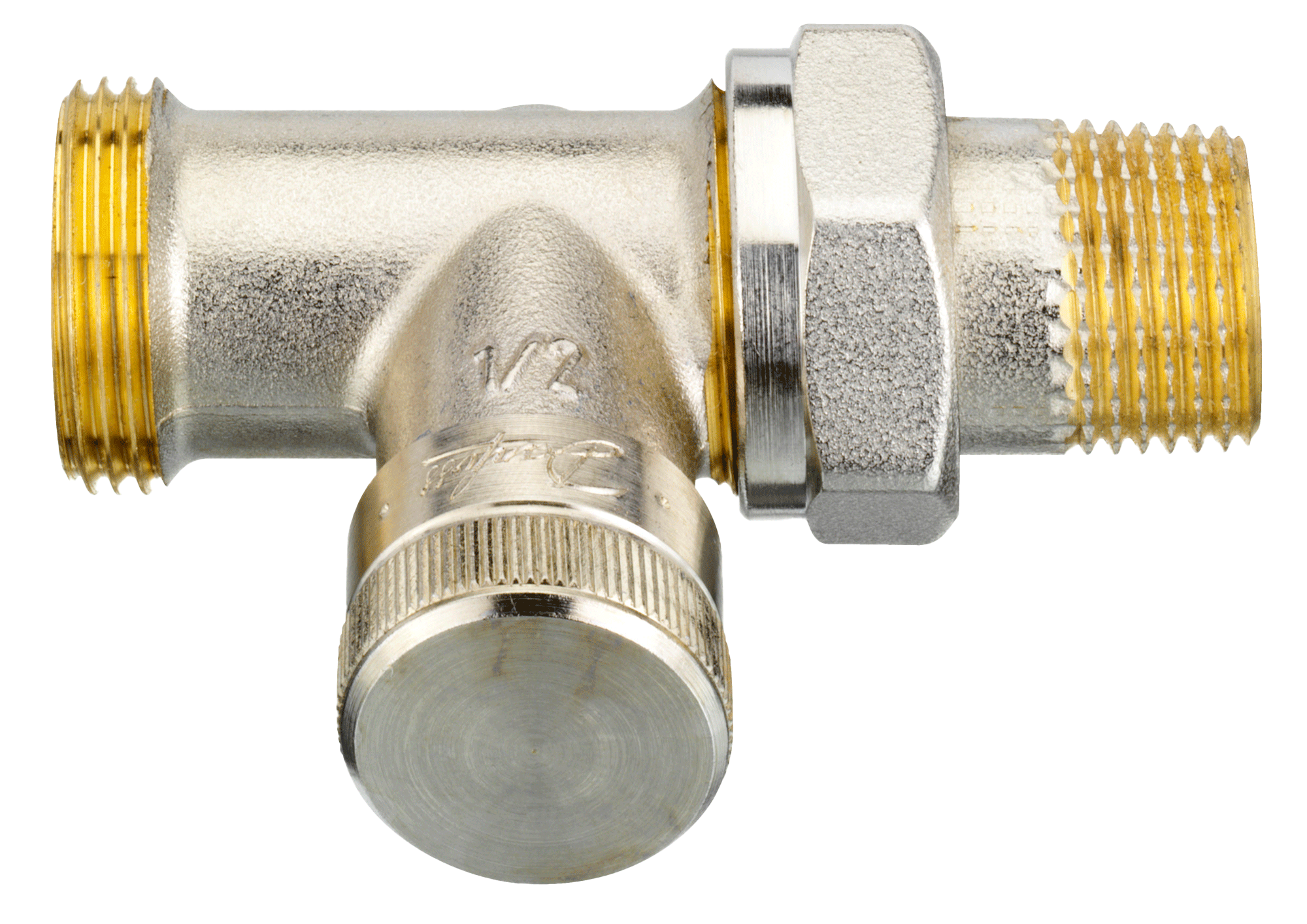 Клапан запорный Danfoss RLV 15 прямой, наружная резьба