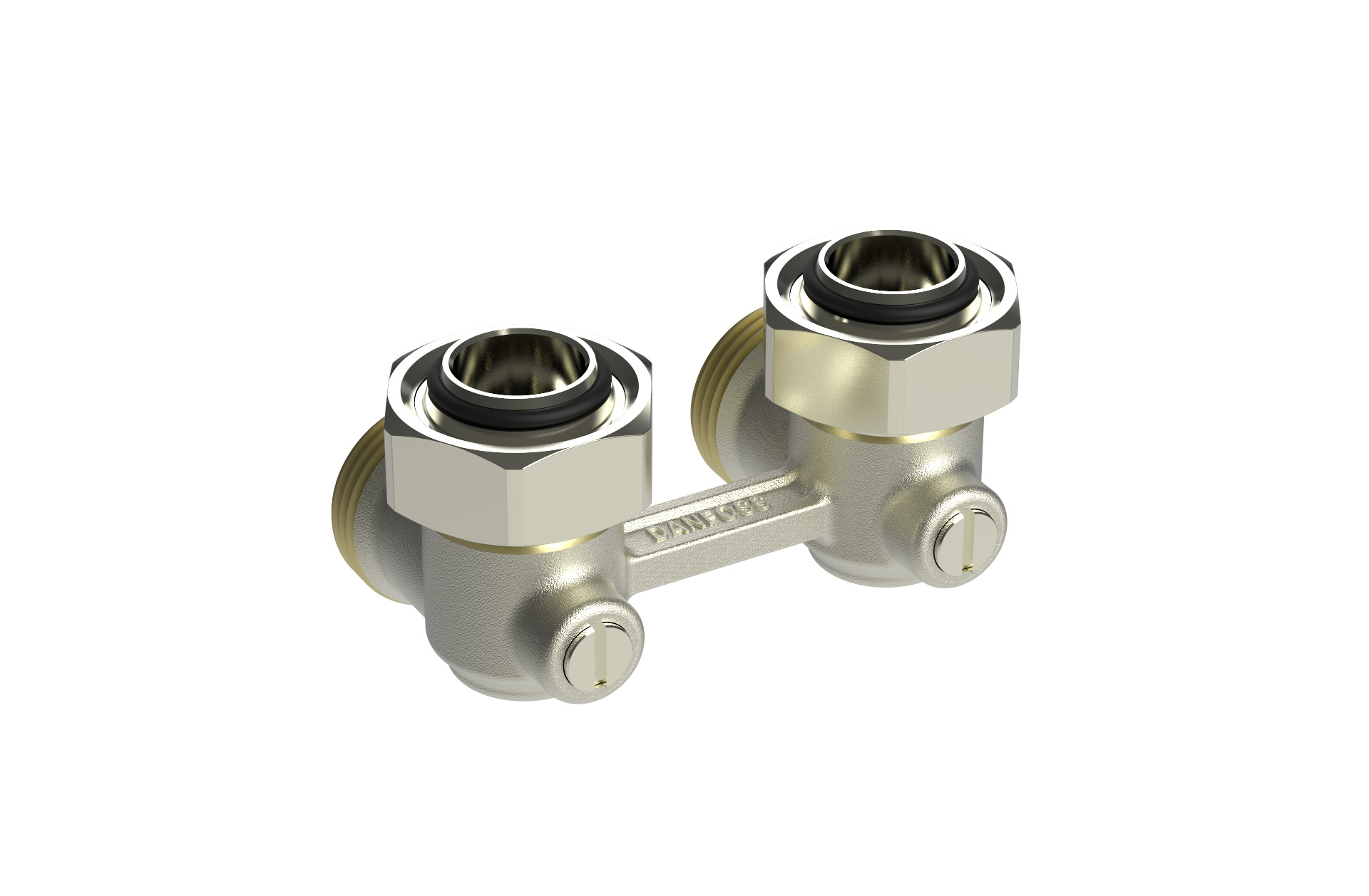 Клапан запорный Danfoss RLV-KB Ду20 угловой