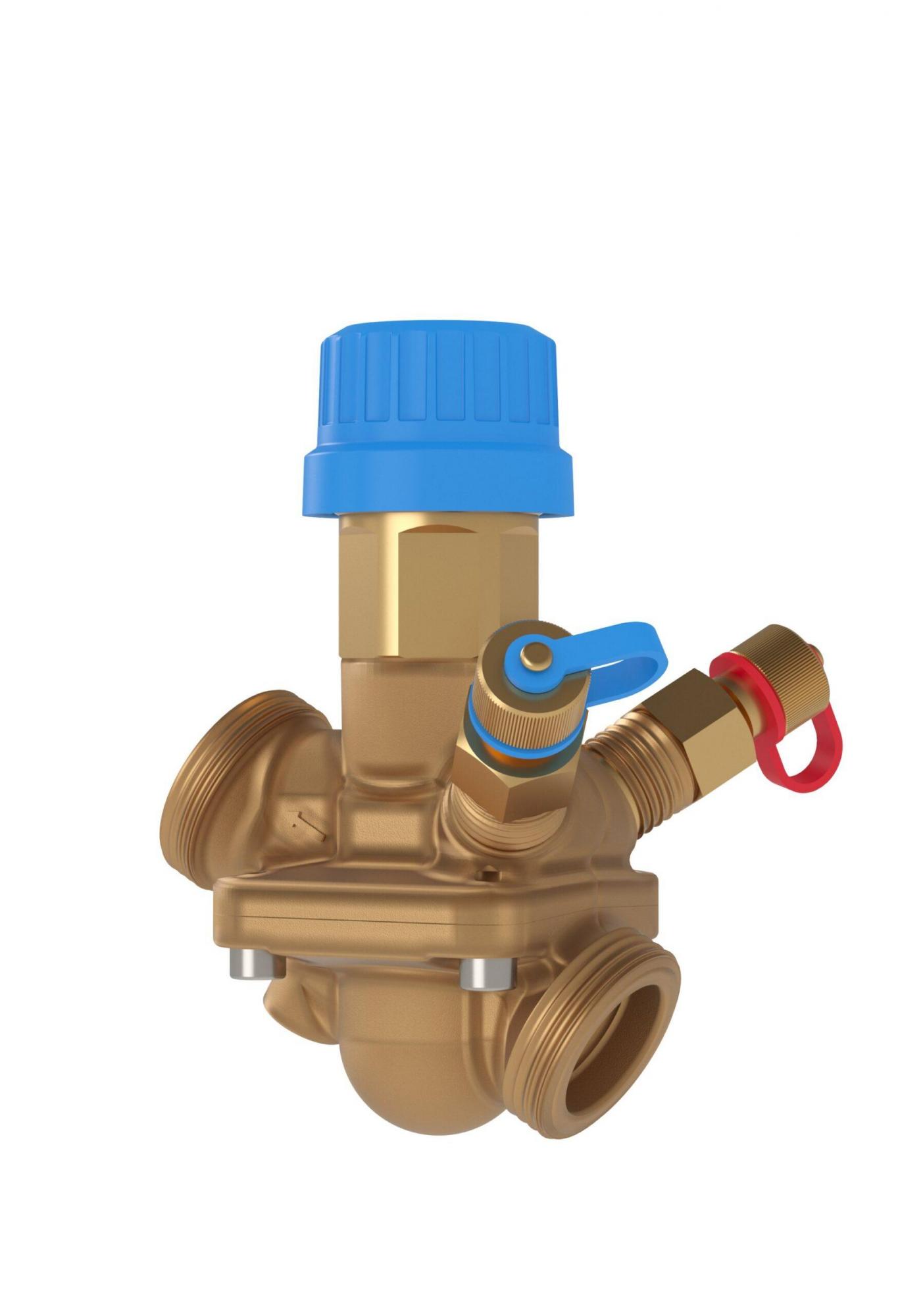 Клапан балансировочный Danfoss авт лат AQT Ду10 Ру16 р/р Kvs0.15 нип