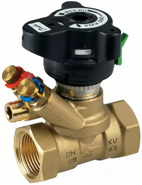 Клапан ручной Danfoss балансировочный MSV-BD Ду 25