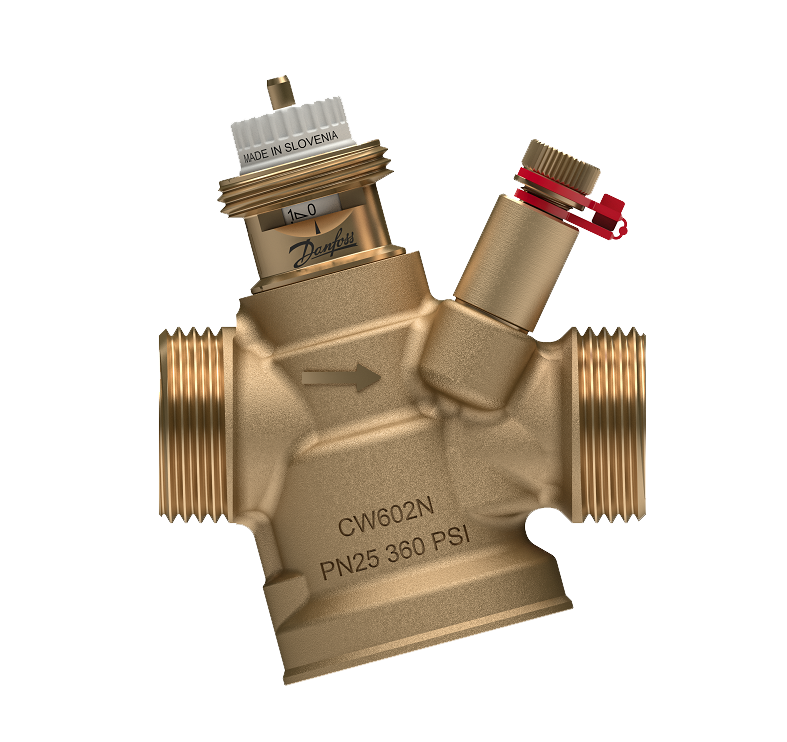 Клапан балансировочный Danfoss AQT Ду20 003Z8233