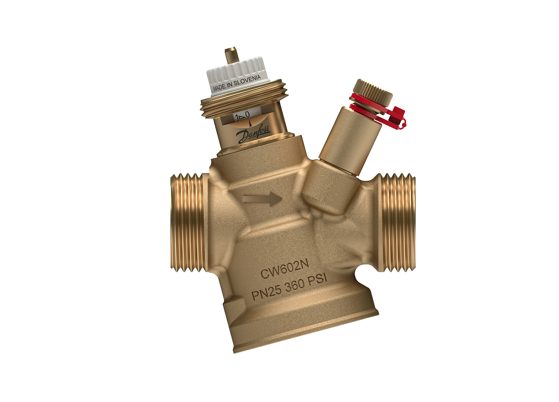 Клапан балансировочный Danfoss AQT DN15 LF без изм. нип., нар.резьба
