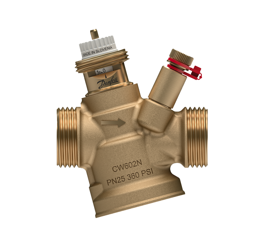 Клапан балансировочный Danfoss AQT Ду15 003Z8241