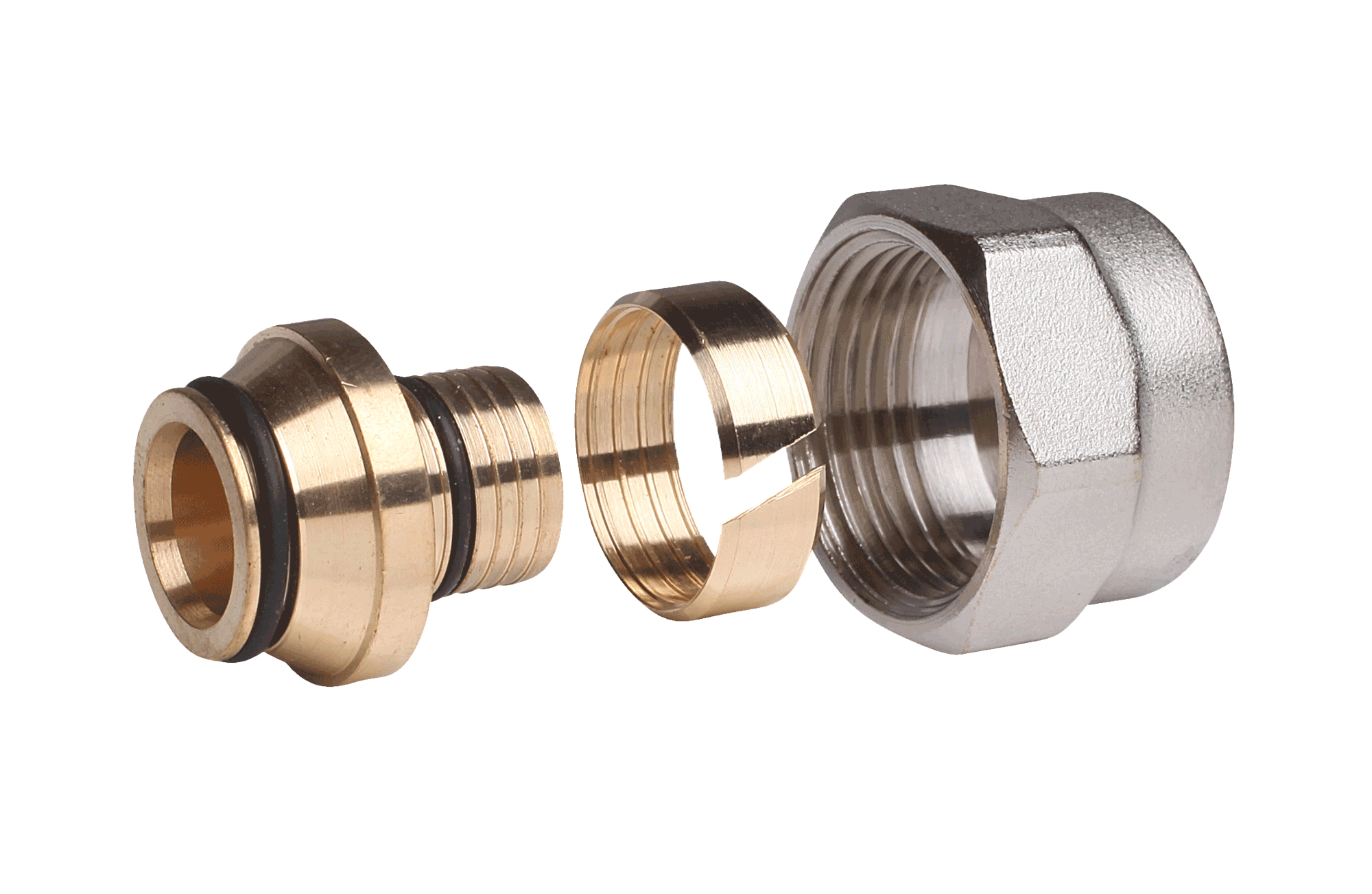 Уплотнительные фитинги для металлопластиковых труб Danfoss AluPEX 20 x 2.5 G3/4" ВН