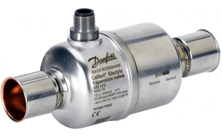 Клапан терморегулирующий Danfoss ETS 12C 22x22