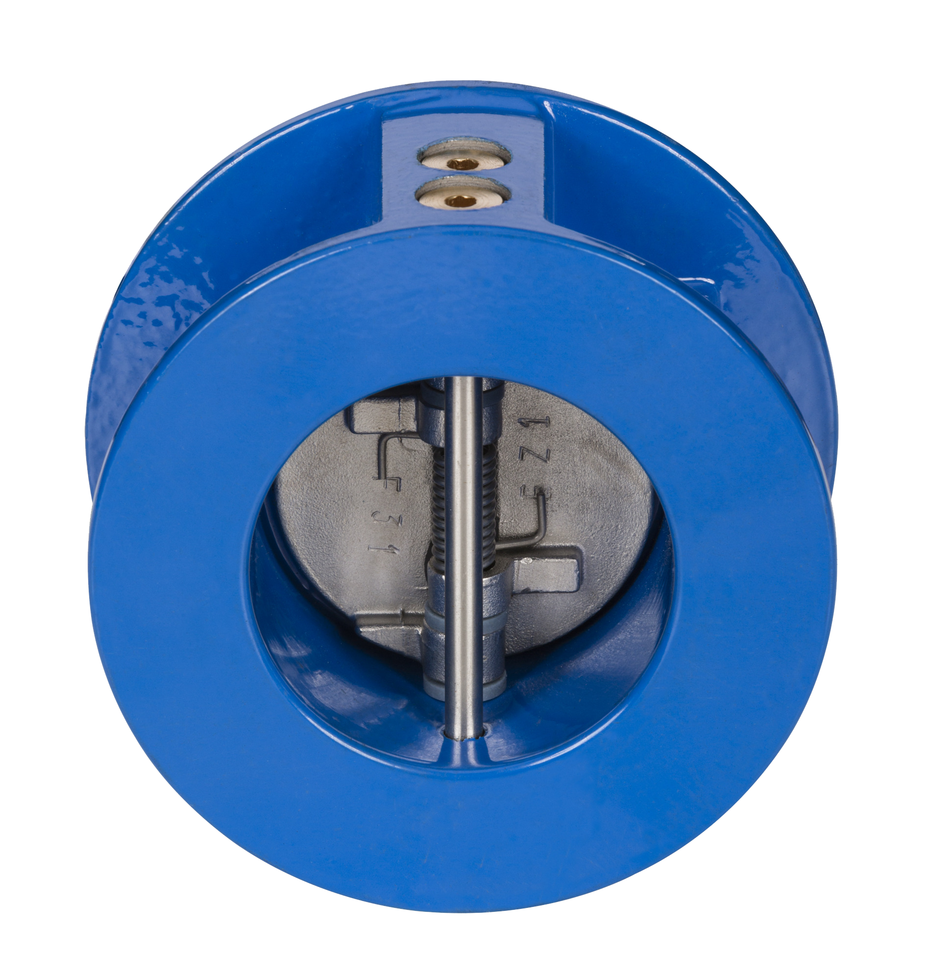 Клапан обратный двухстворчатый Danfoss NVD 895 Ду65 Ру16 чугун межфланцевый 065B7496