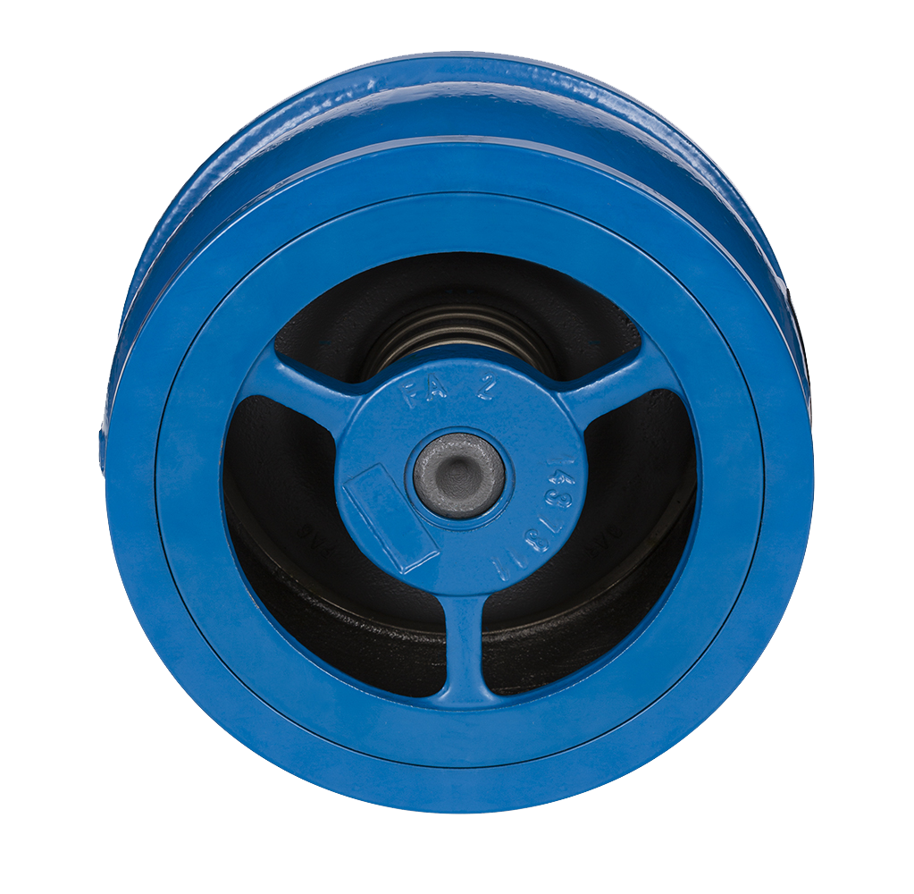 Клапан обратный пружинный Danfoss NVD 802 Ду100 Ру16 бронза межфланцевый 065B7525