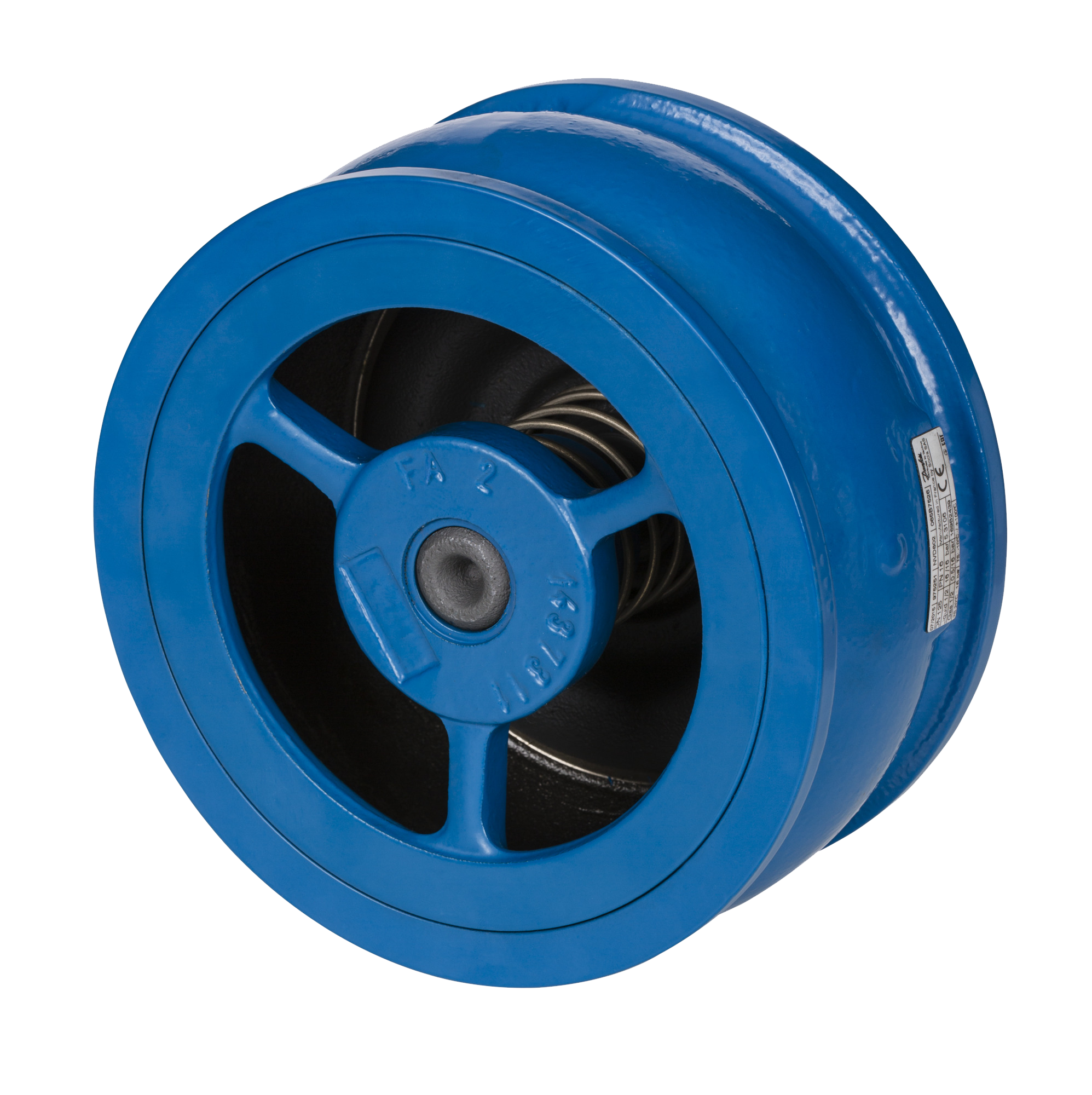 Клапан обратный пружинный Danfoss NVD 802 Ду125 Ру16 межфланцевый 065B7526