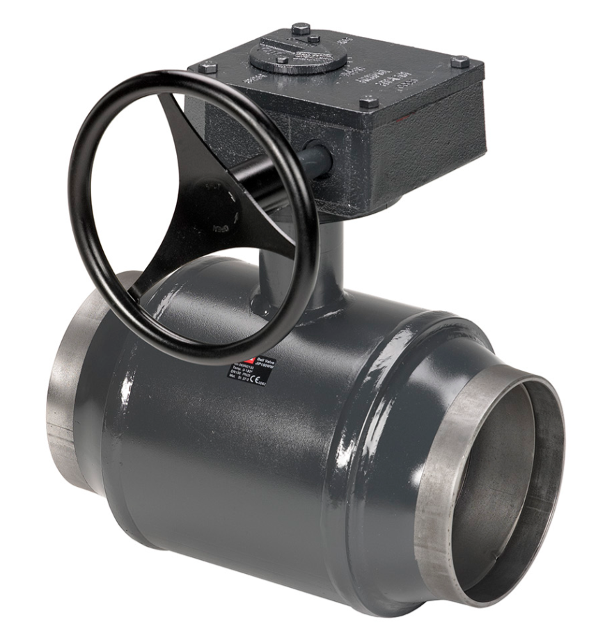 Кран шаровой Danfoss JIP Premium WW Ду400 Ру25 с редуктором