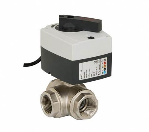 Кран шаровой Danfoss AMZ 113 2х поз. Ду25 э/п 24В