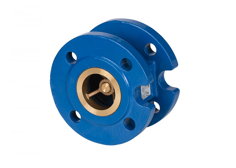 Клапан обратный пружинный NVD 402 Ду200 Ру10 чугун фланцевый Danfoss 149B2229